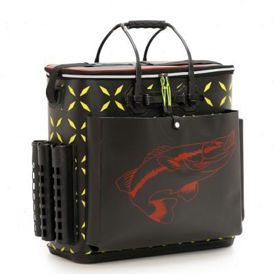 HIGH-QUALITY VA DRUMS, BIG FISH, HARD-CORE E-STICKS, BUCKETS FULL OF LUXURIES